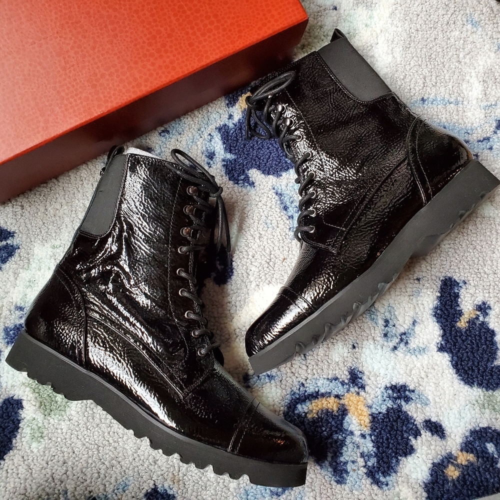 Donald Pliner Camren Combat Boot size 11 NIB